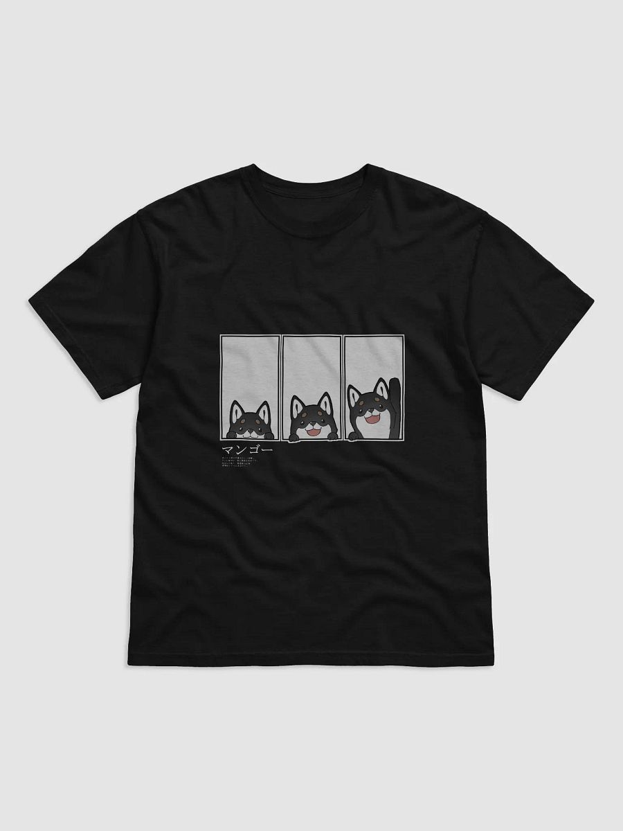 SHIBA HELLO BLACK SHIRT product image (1)