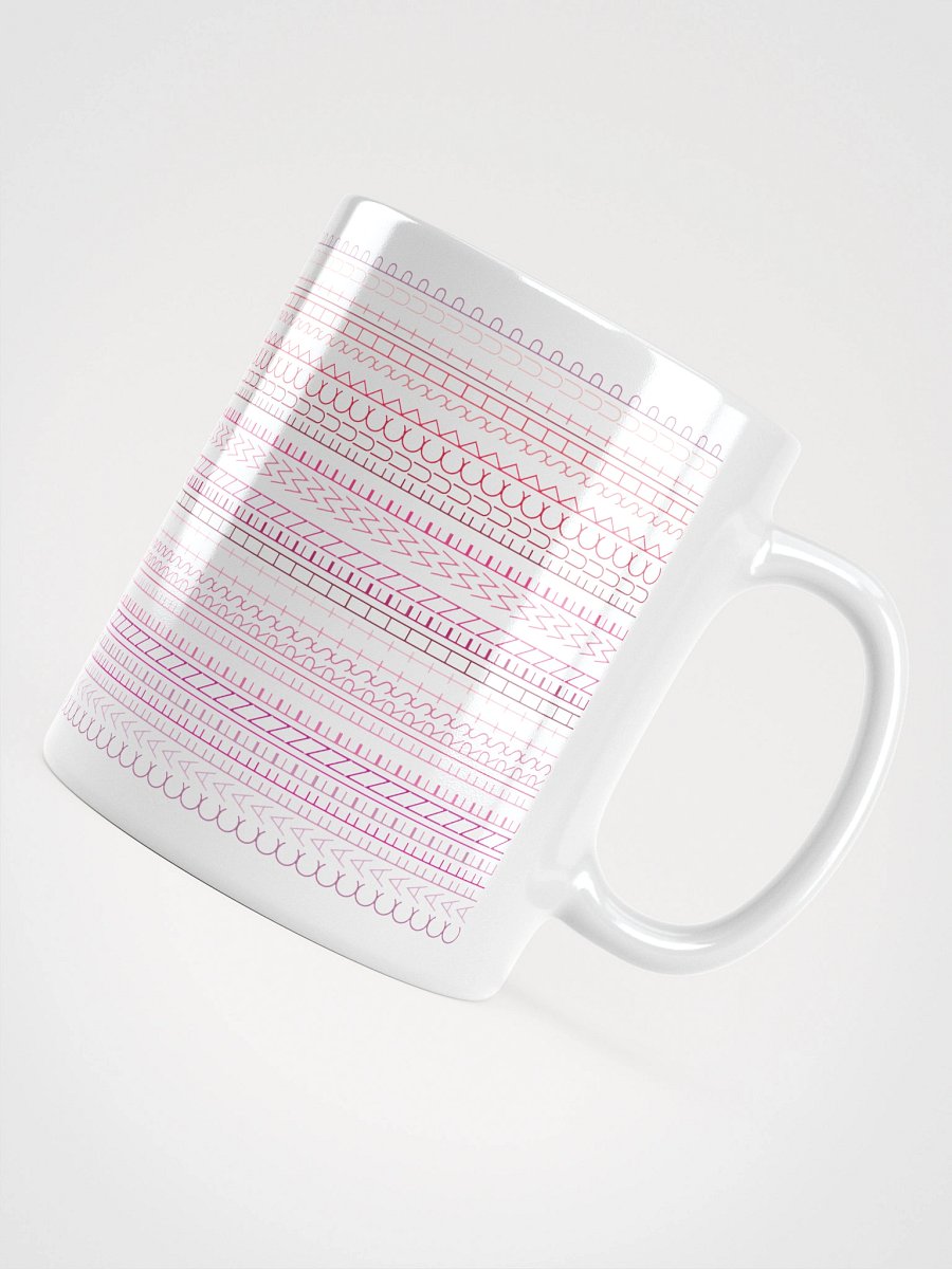 Caffeine 1st Hidden Message White Glossy Mug product image (5)