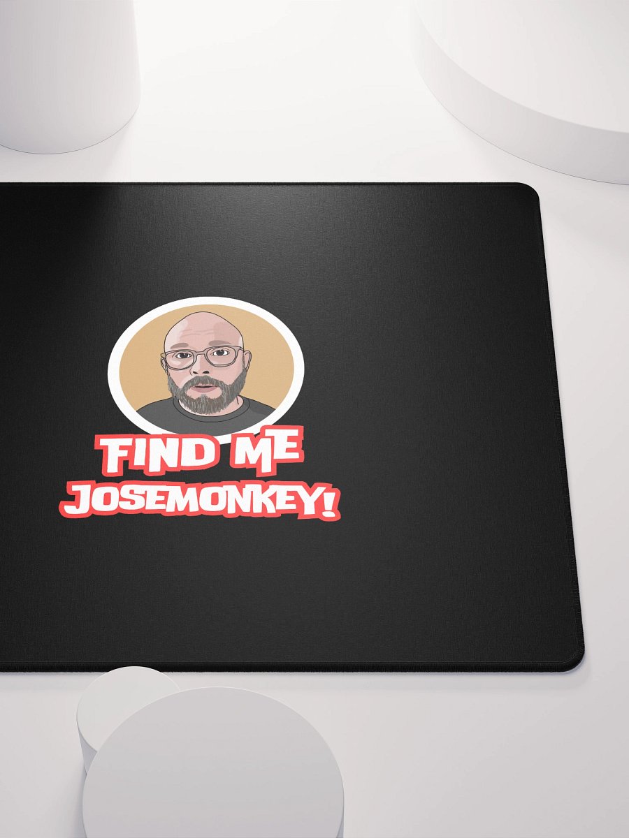 Find me, josemonkey! Gaming Mouse Pad product image (5)