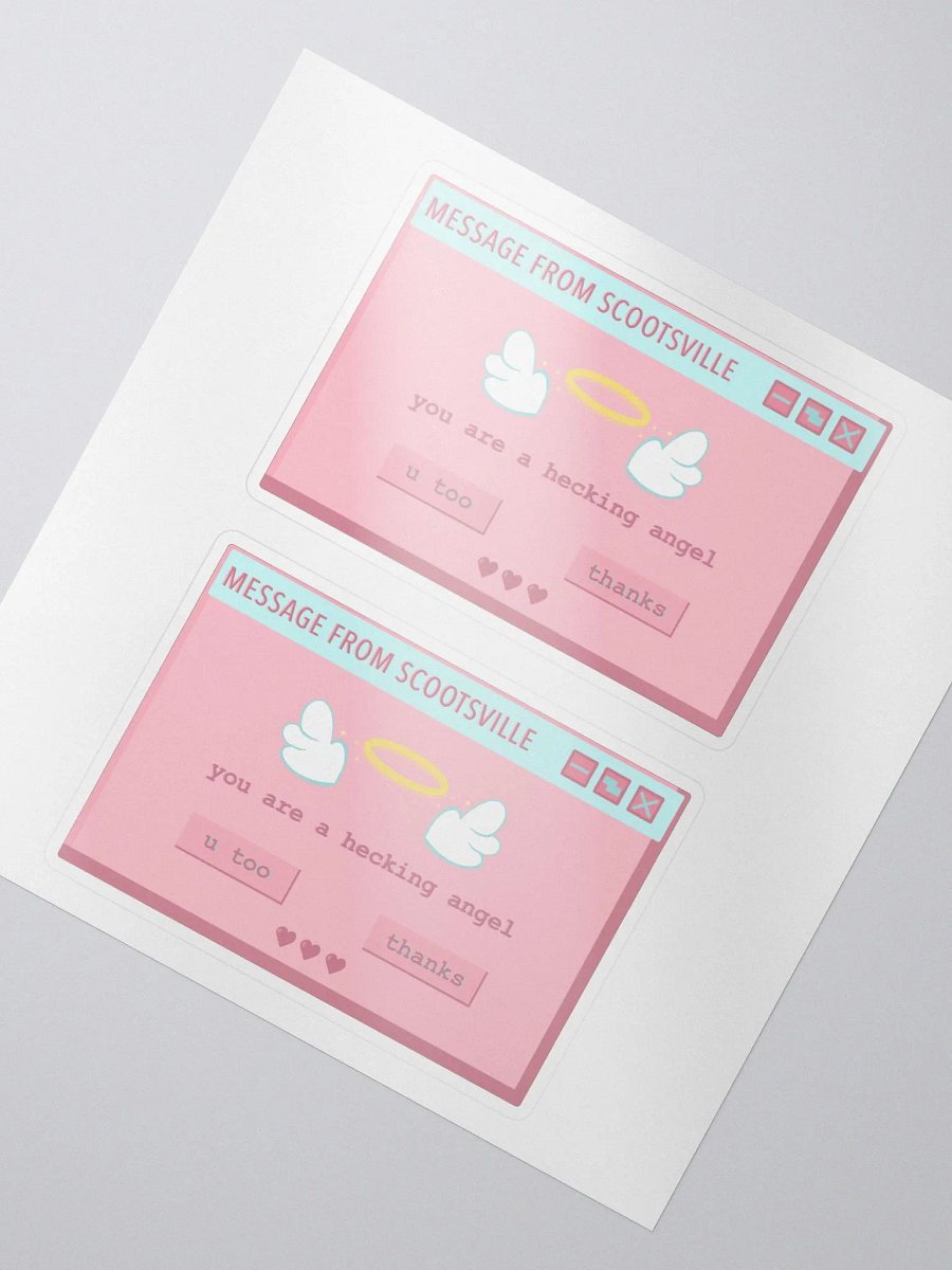 You Are a Hecking Angel Sticker product image (1)