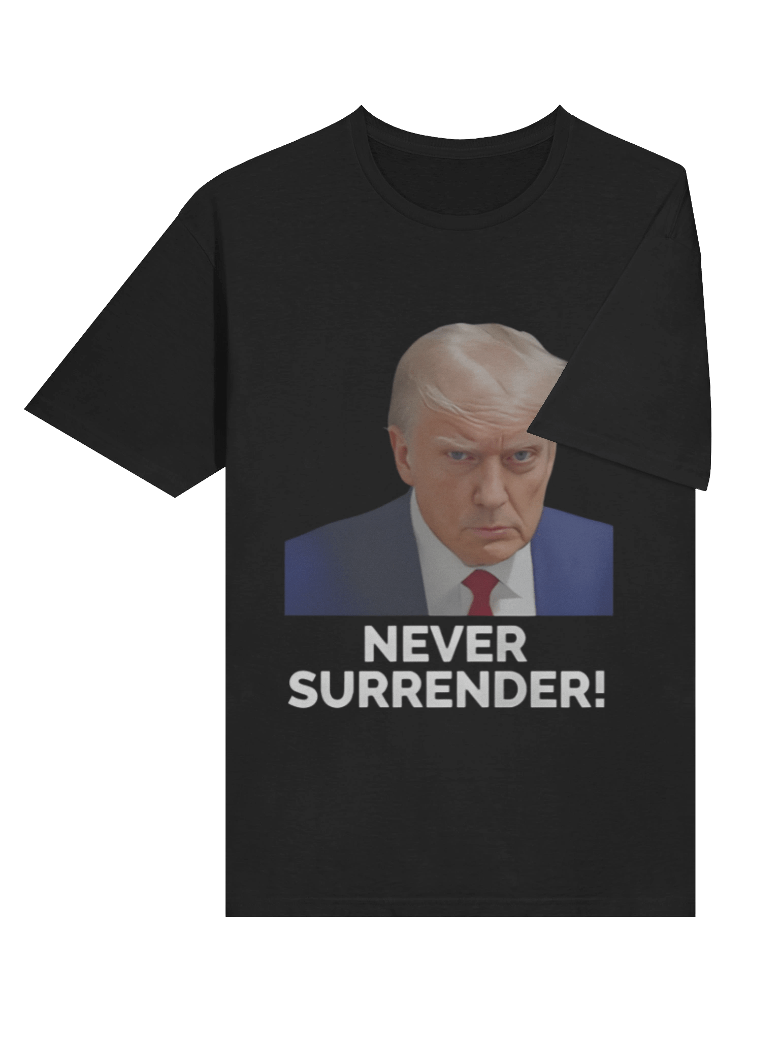 Trump Never Surrender Mugshot T-Shirt product image (4)