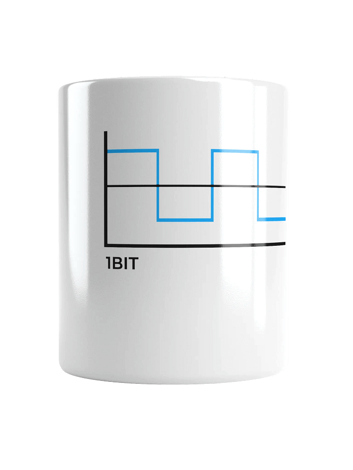 1BIT Graph Mug (white) product image (1)