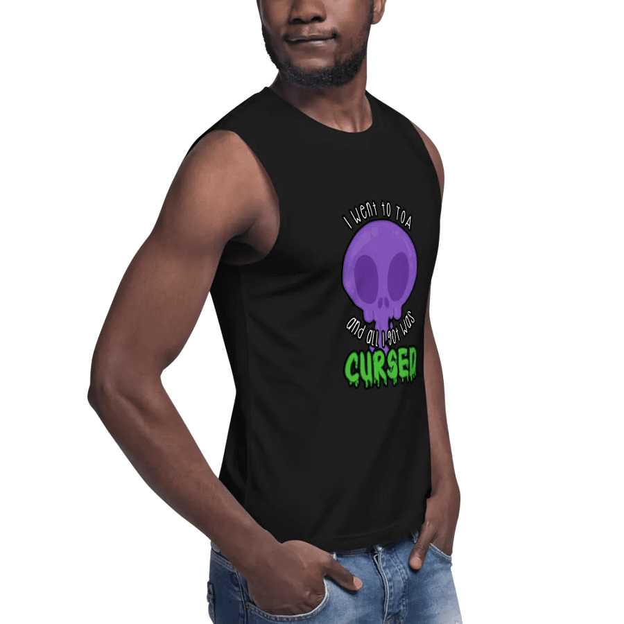 All I Got Was Cursed - Warlock - Men's Style Muscle Tank product image (8)