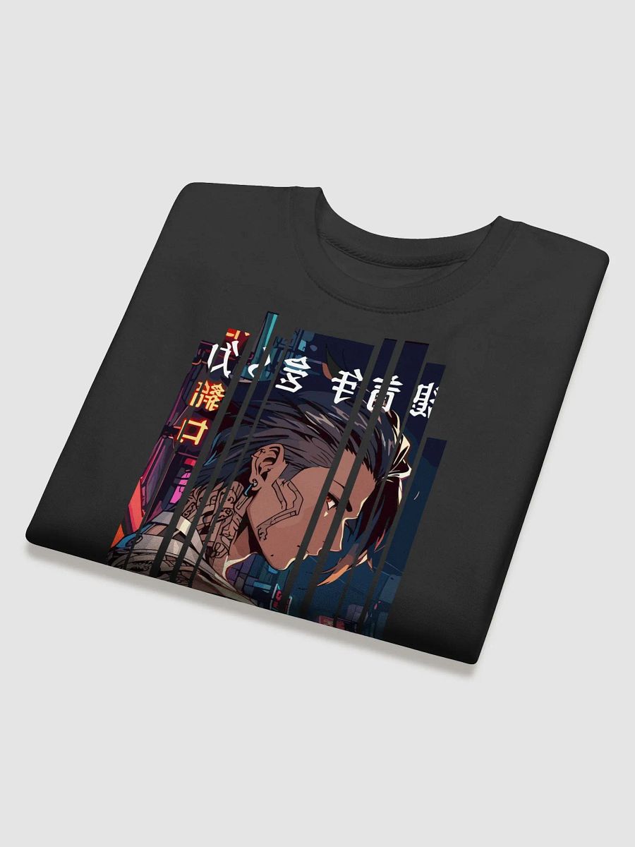 Cyber ​​Red tattooed man Sweatshirt product image (4)