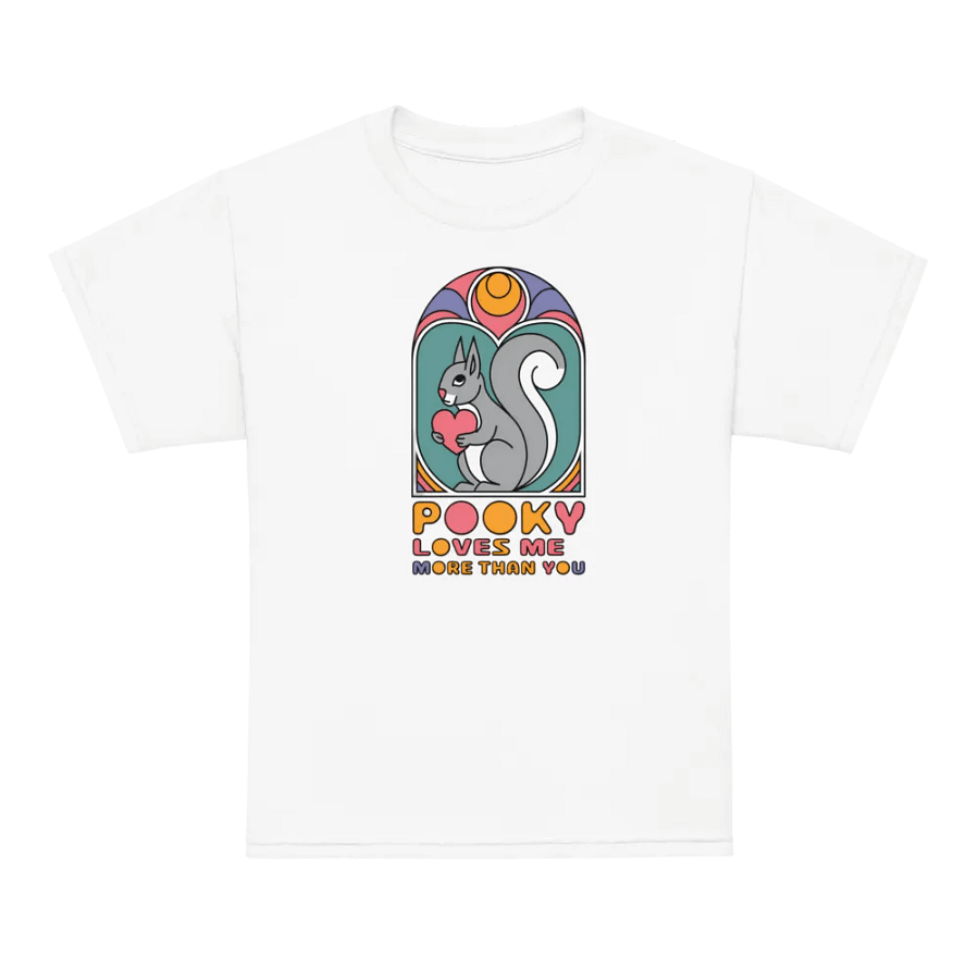 Pooky's Love Heart Squirrel Tee product image (7)