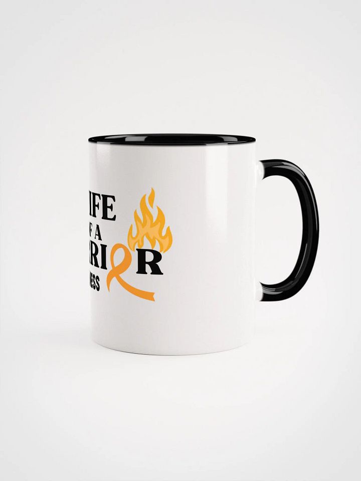 WIFE of a Warrior CRPS Awareness Mug- Choose Your Color product image (2)