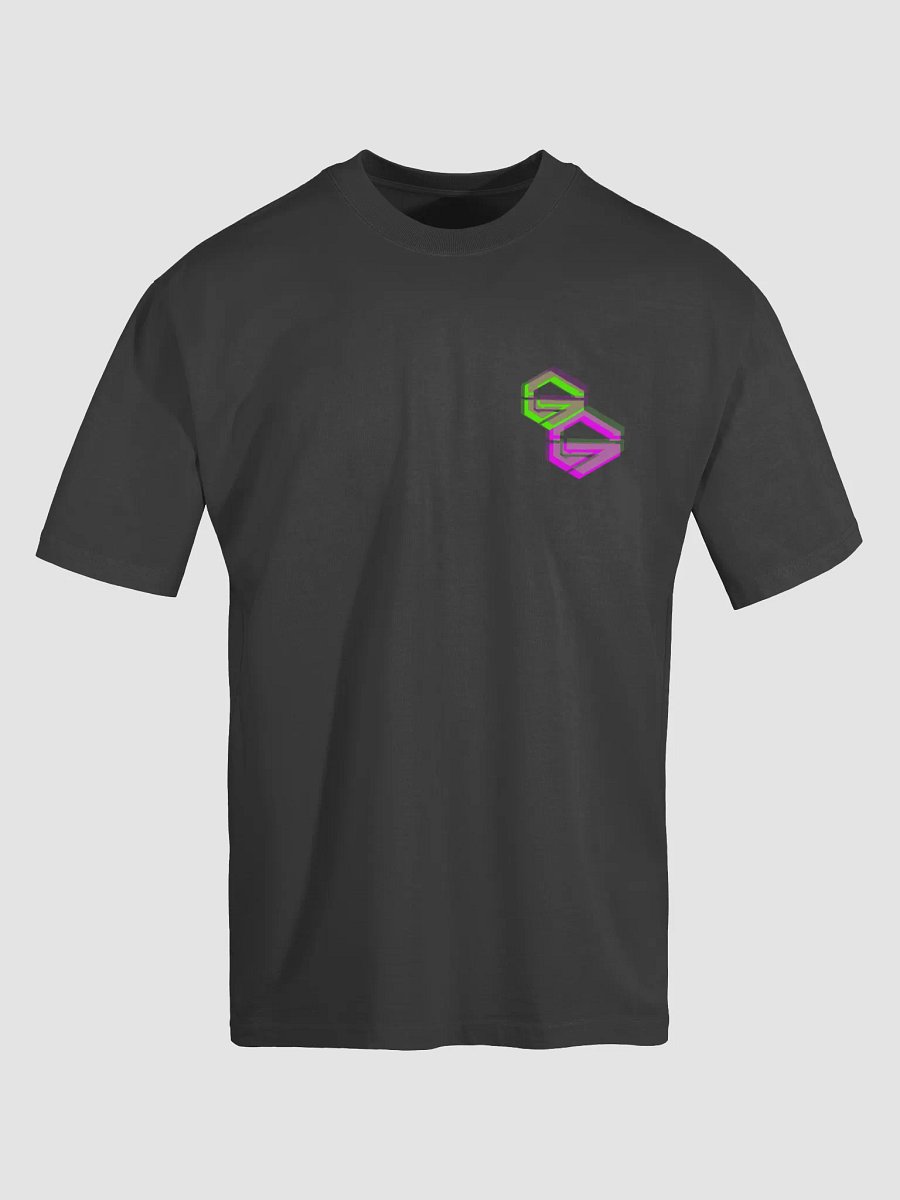 Oversized Faded T-Shirt - Black Unisex with GG Logo product image (5)