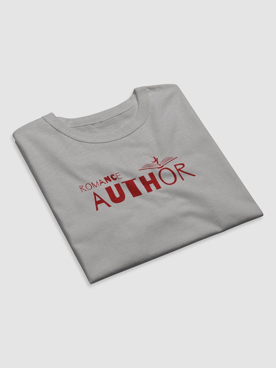 Romance Author Red Text Relaxed Fit T-shirt product image (9)