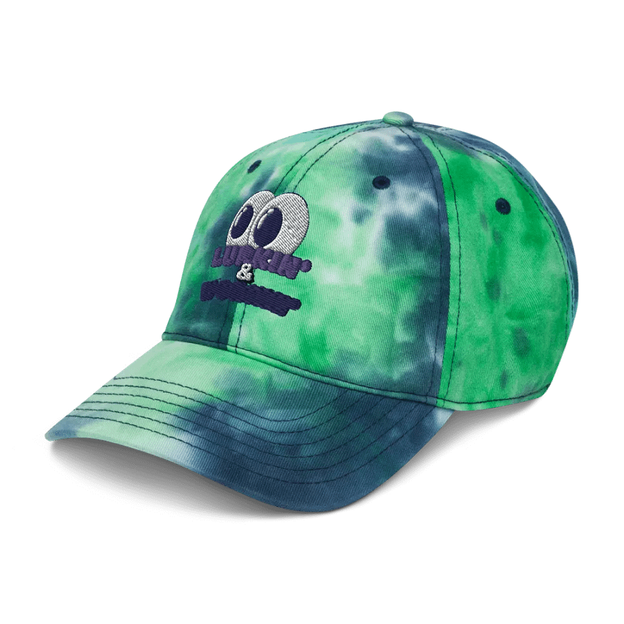 Lurkin' & Workin' Eyes Tie-Dye Hat product image (4)