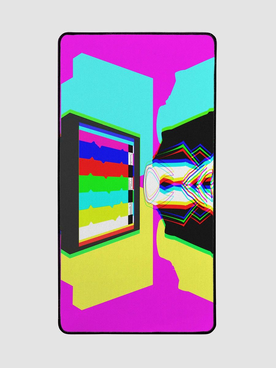 Glitch Tubi Desk Mat 15.5