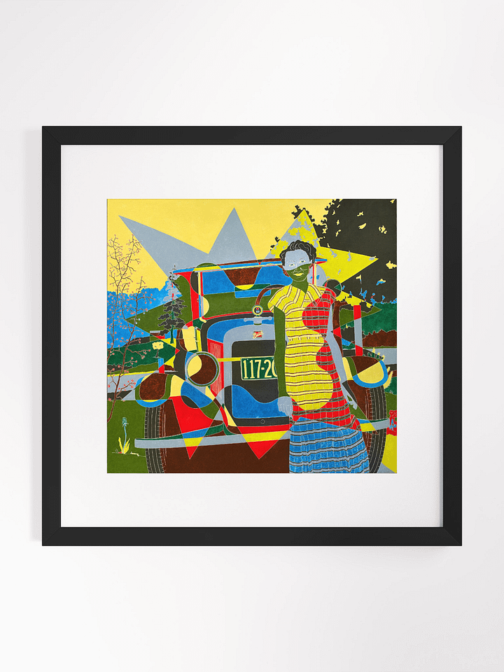 Peggy's Buick (2015) Print Framed product image (1)