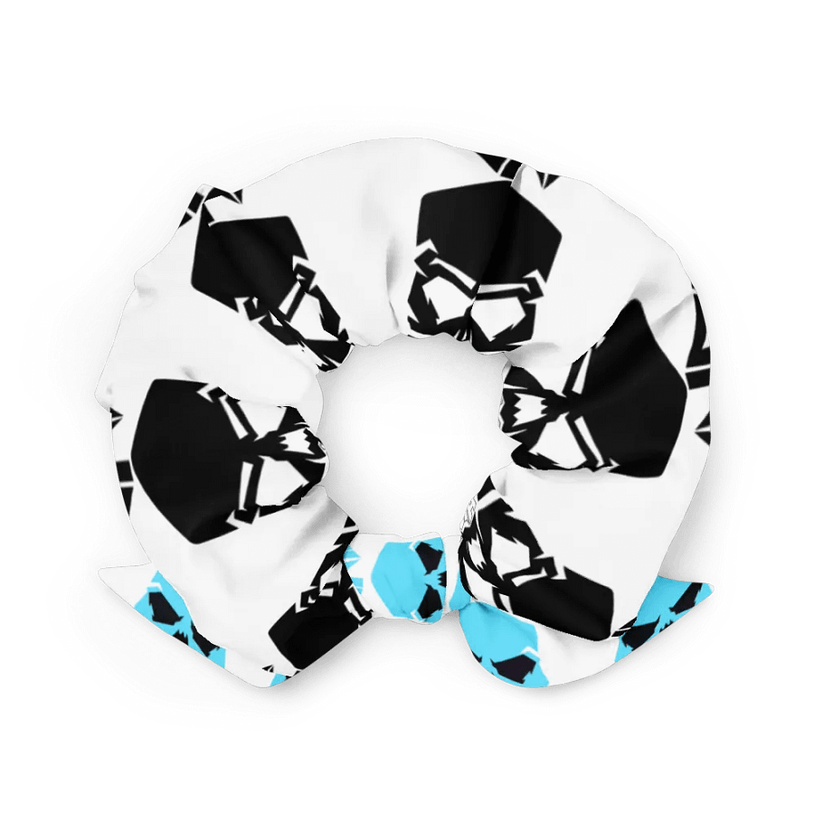 Black Beard Scrunchie (Black and Teal) product image (3)