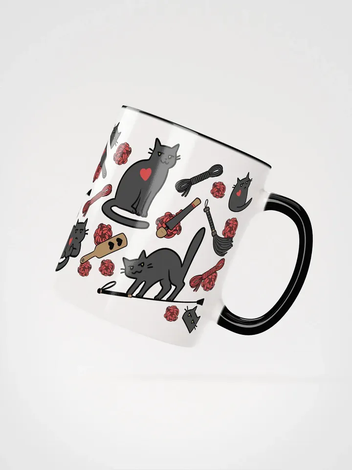 Cat and His Toys Mug product image (2)