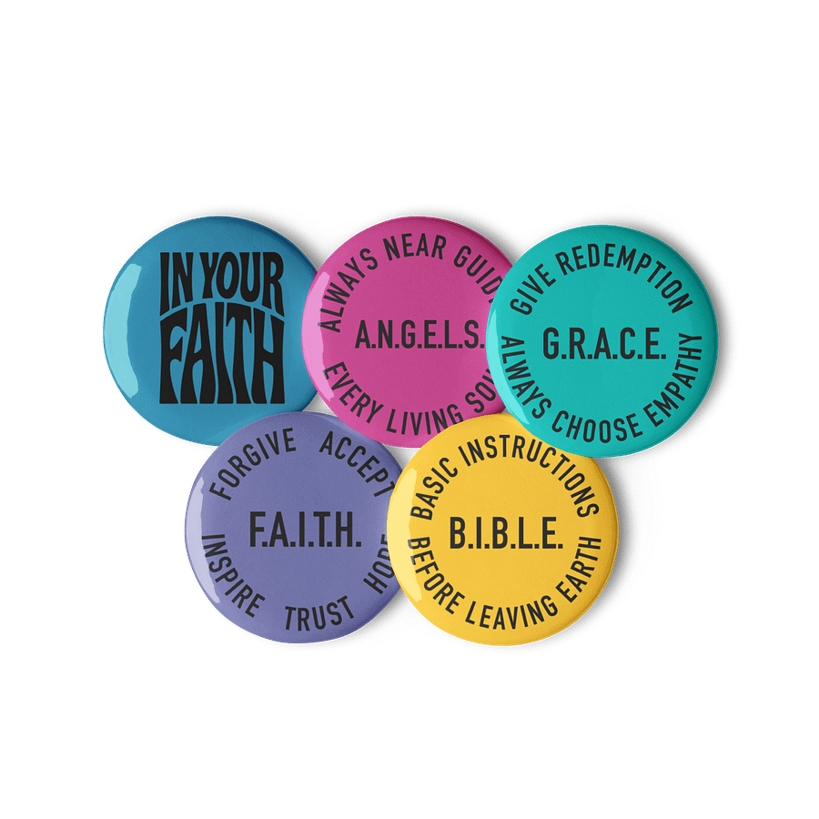 In Your Faith Pin Set product image (2)