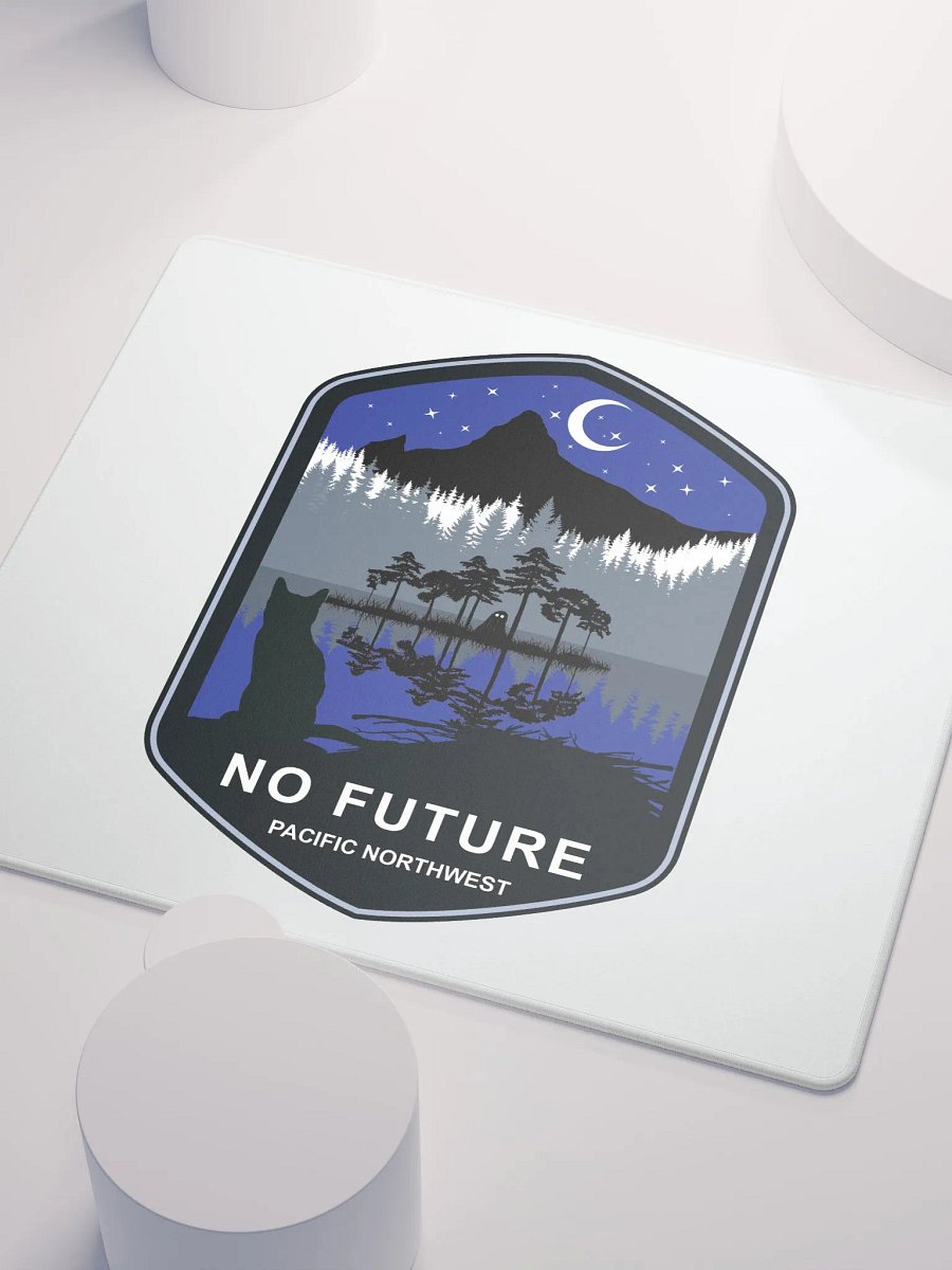 Cat under the Moon Gaming Mousepad product image (5)