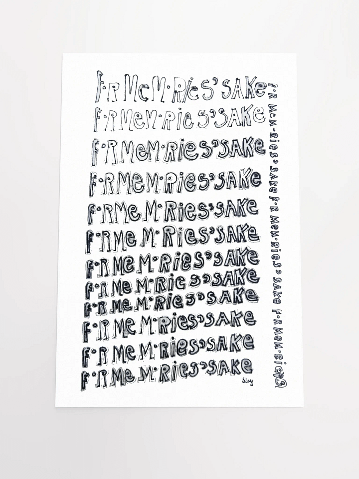 For Memories' Sake Print product image (2)