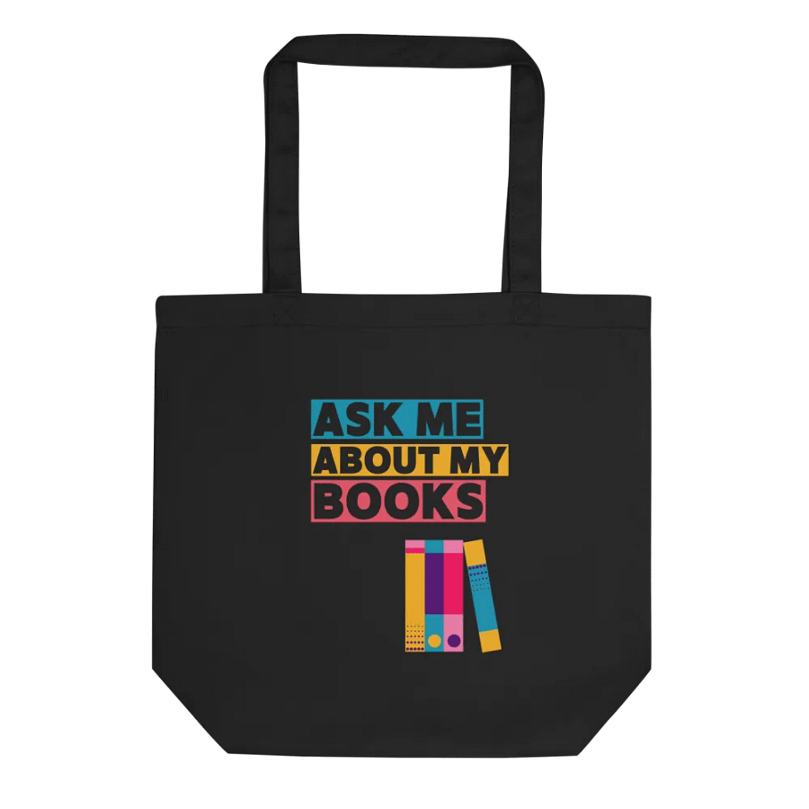 Ask Me About My Books Tote Bag product image (1)