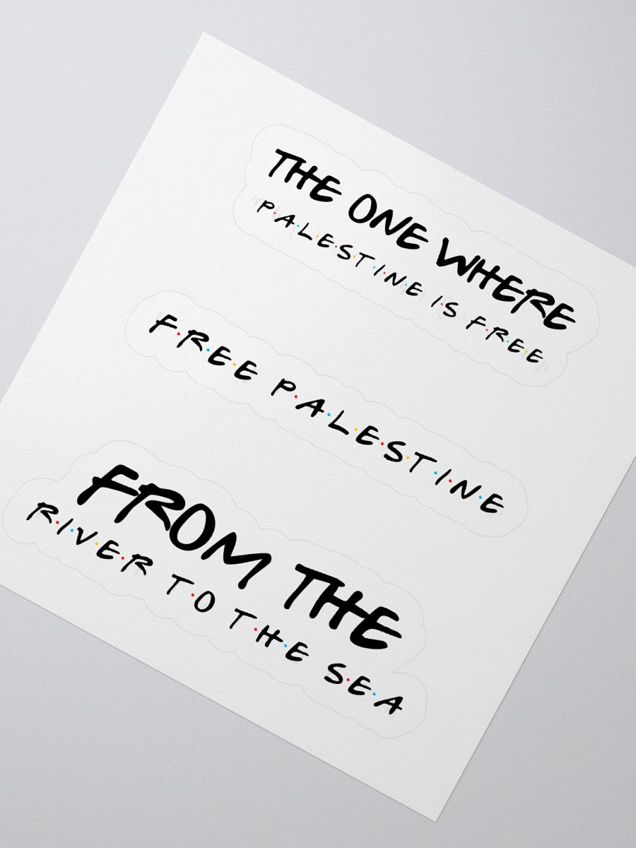 Palestine Stickers product image (4)
