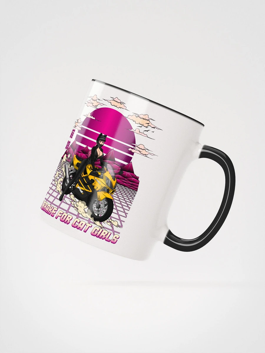 Biker Cat Girl Mug product image (11)
