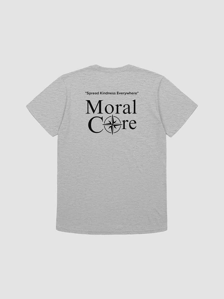 Morale Core T-shirt in black writing product image (14)