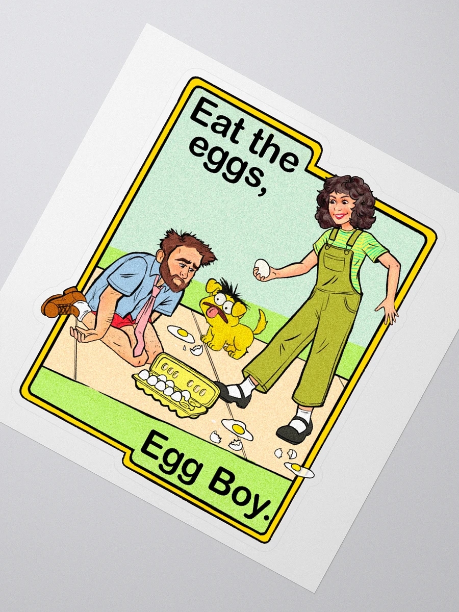 Eat The Eggs Stickers product image (2)