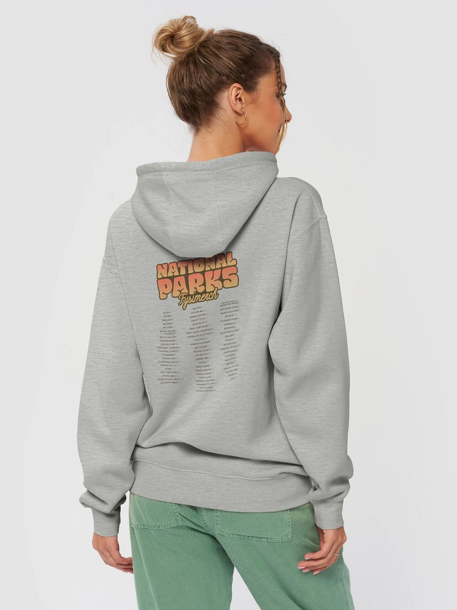 National Parks Tour organic cotton hoodie product image (4)