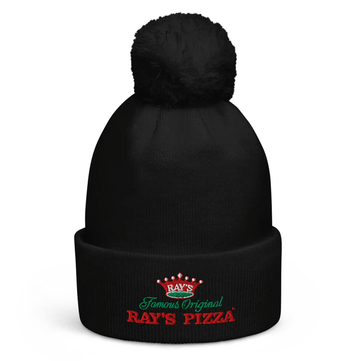 Ray's Pizza Pom-Pom Beanie product image (1)