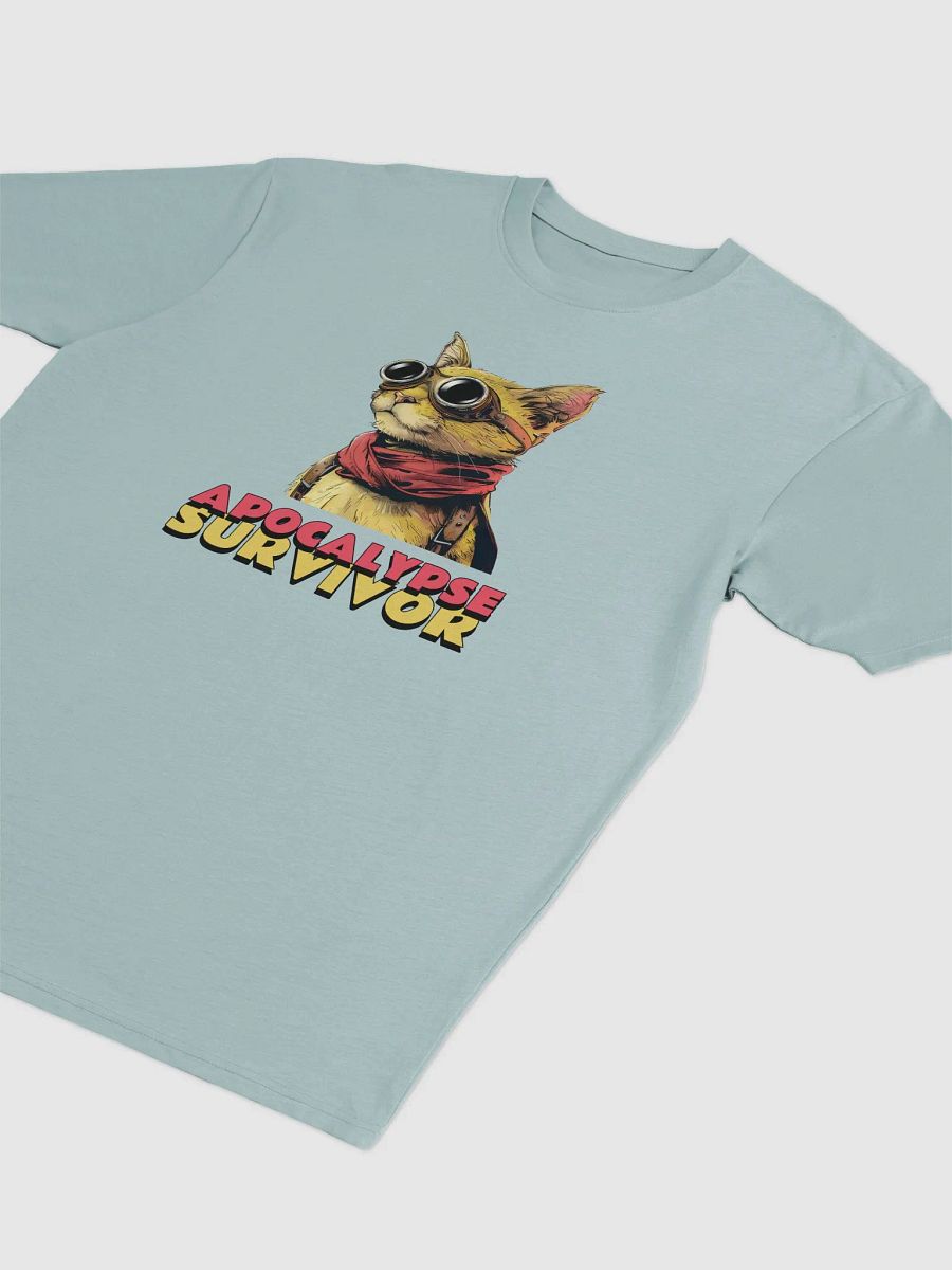Apocalypse Survivor Aviator Cat Tee product image (16)