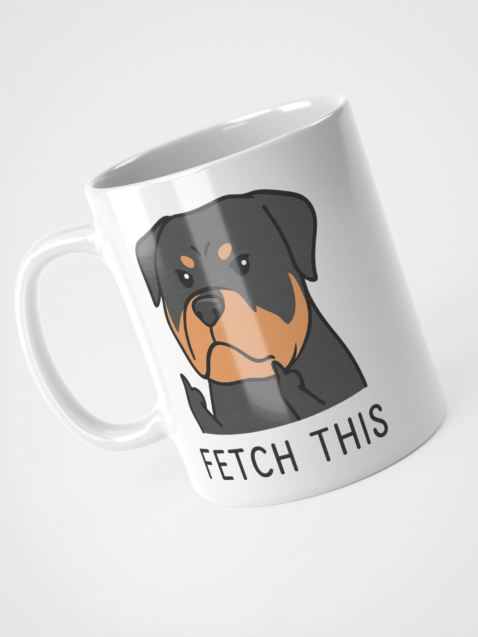 Defiant Rottweiler Mug product image (4)