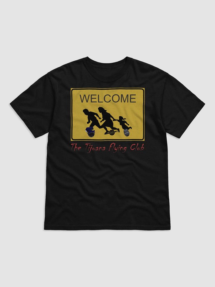 Welcome No Borders EUC One Wheel T-Shirt product image (4)