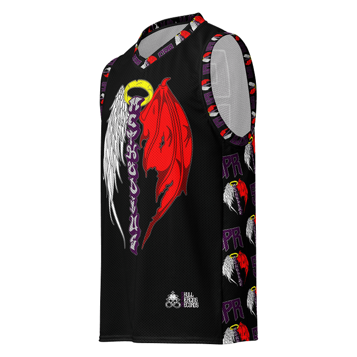 METHODIUS Basketball Jersey (Black) product image (1)
