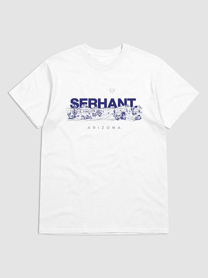 SERHANT. Arizona Desert Horizon White T-Shirt product image (1)