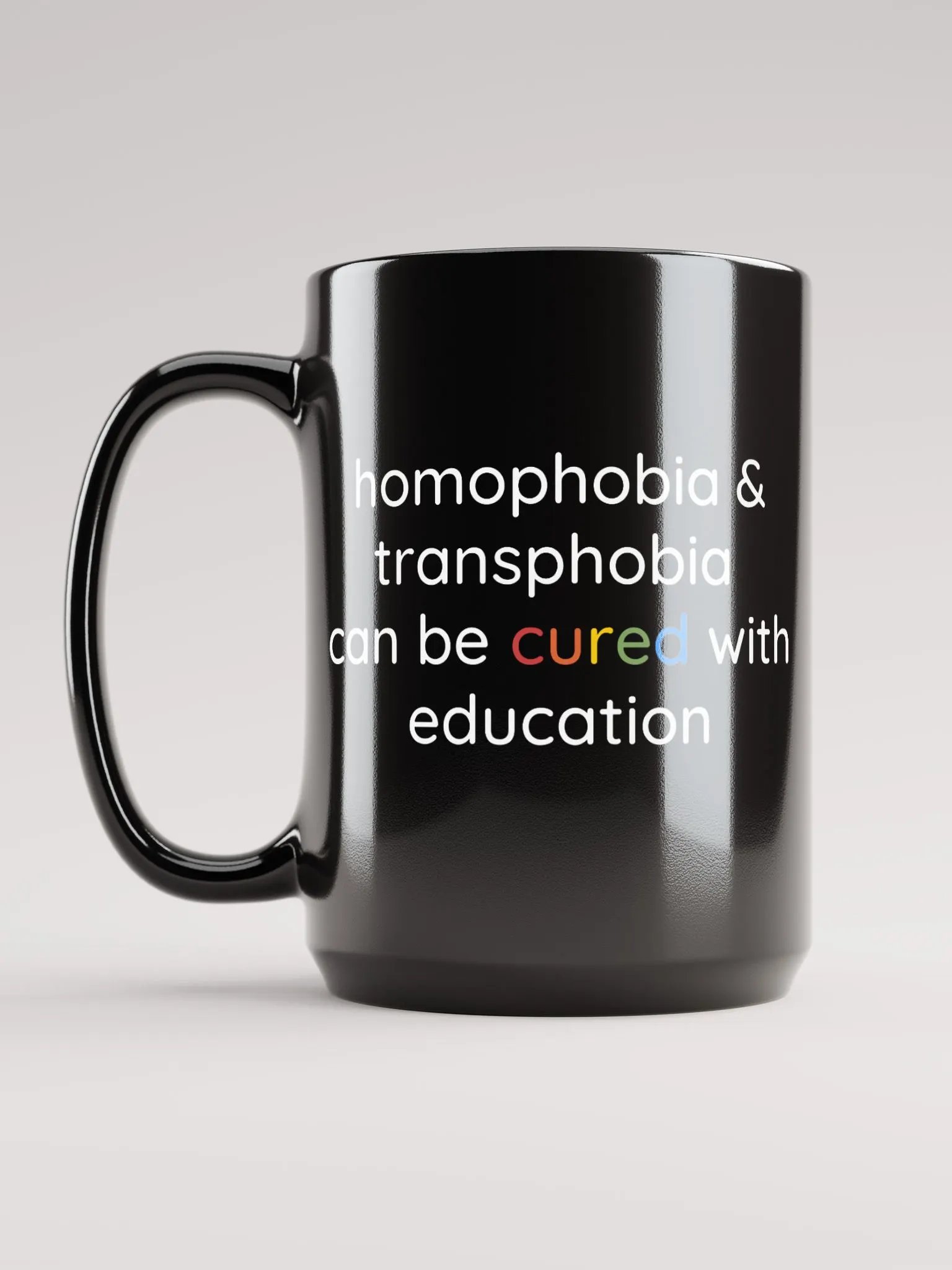 Cured with Education Big Mug product image (6)