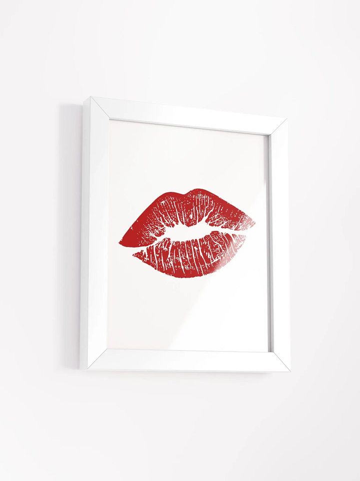 Red Kiss Wall Art product image (7)
