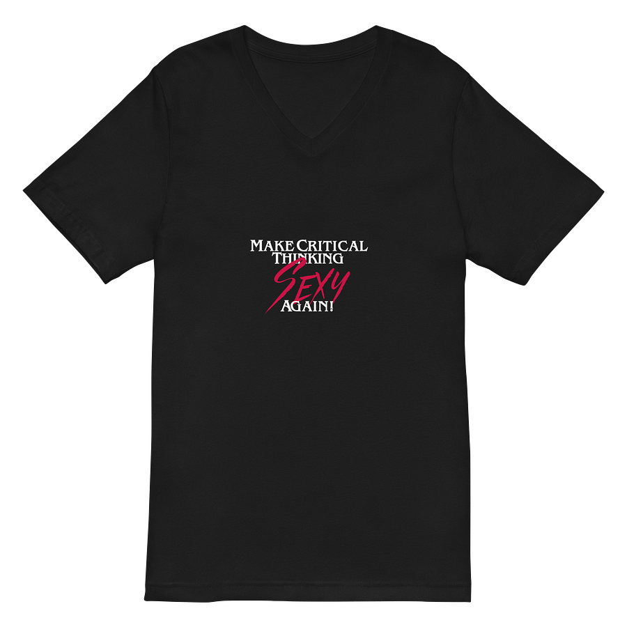 Make Critical Thinking Sexy Again! Men's Soft V-Neck product image (4)