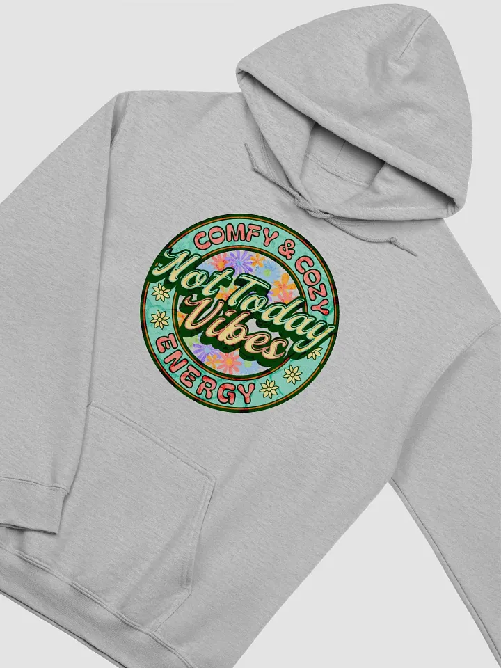Not Today Vibes Floral Hoodie product image (2)