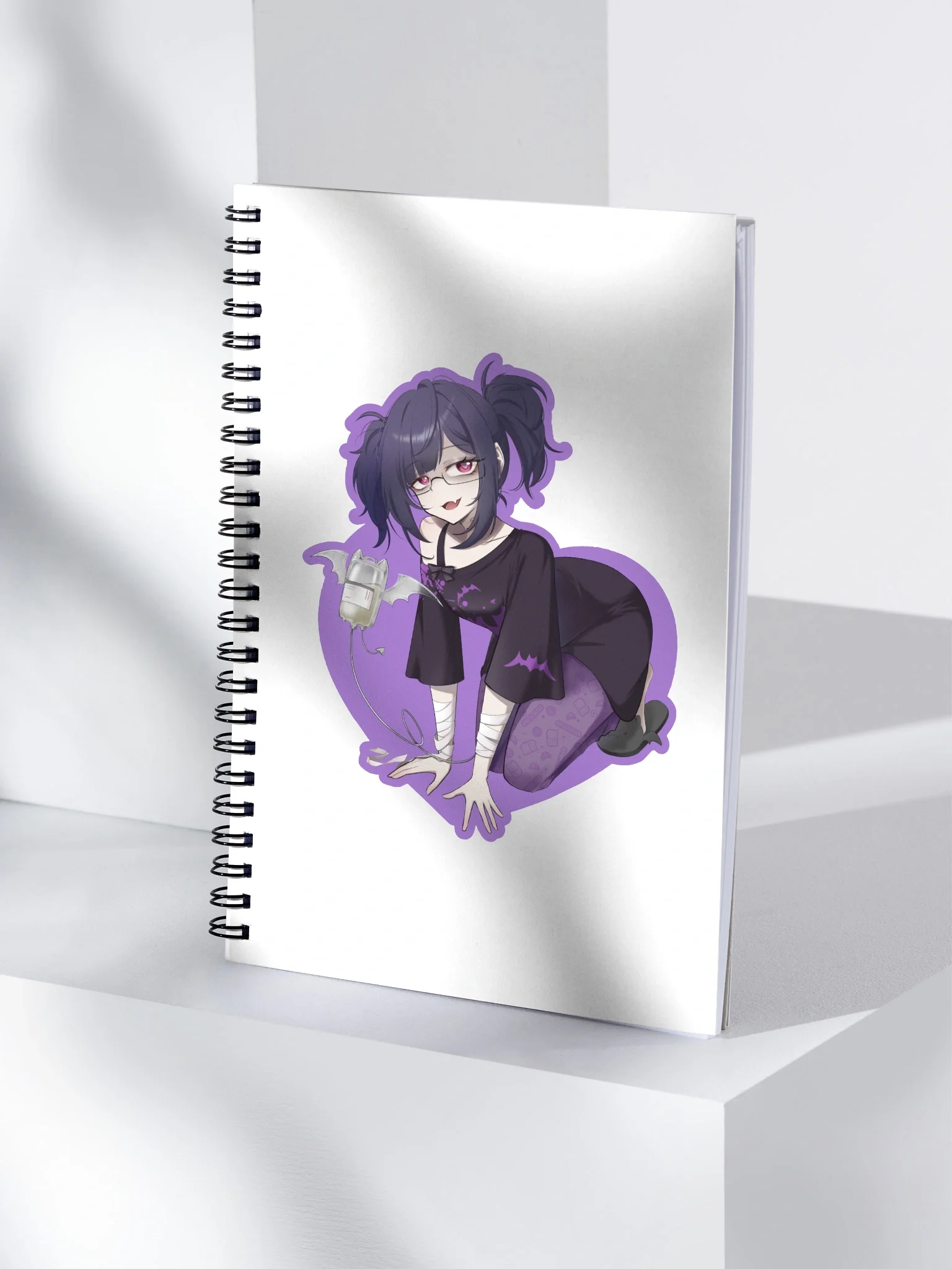 Lovable Girl Failure Rye Notebook product image (4)