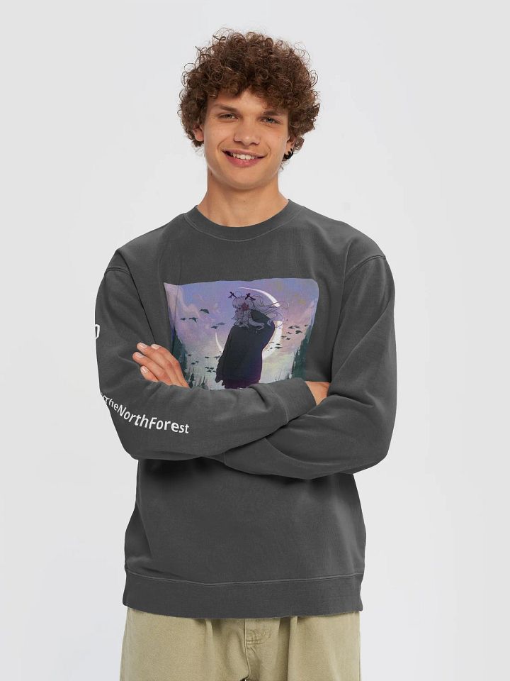 Night Sky Midweight Pigment Dyed Sweater product image (12)