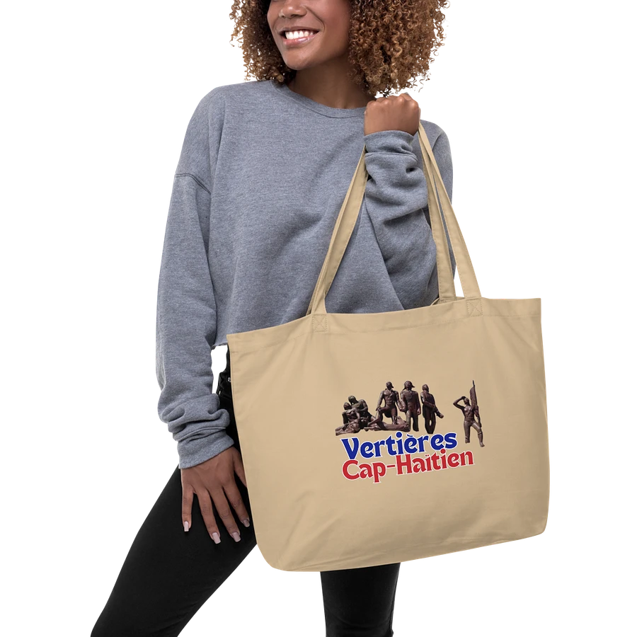 Vertières Cap-Haïtien Organic Tote Bag product image (5)