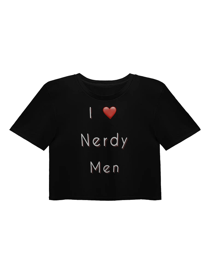 Nerdy Men Croptop product image (1)