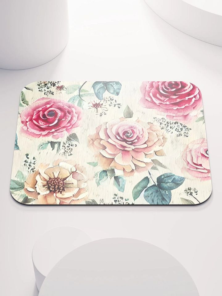 Shabby Chic Floral Mouse Mat product image (1)