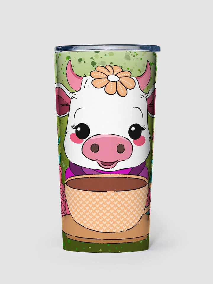 Coffee Break Cow Stainless Steal Tumbler product image (2)