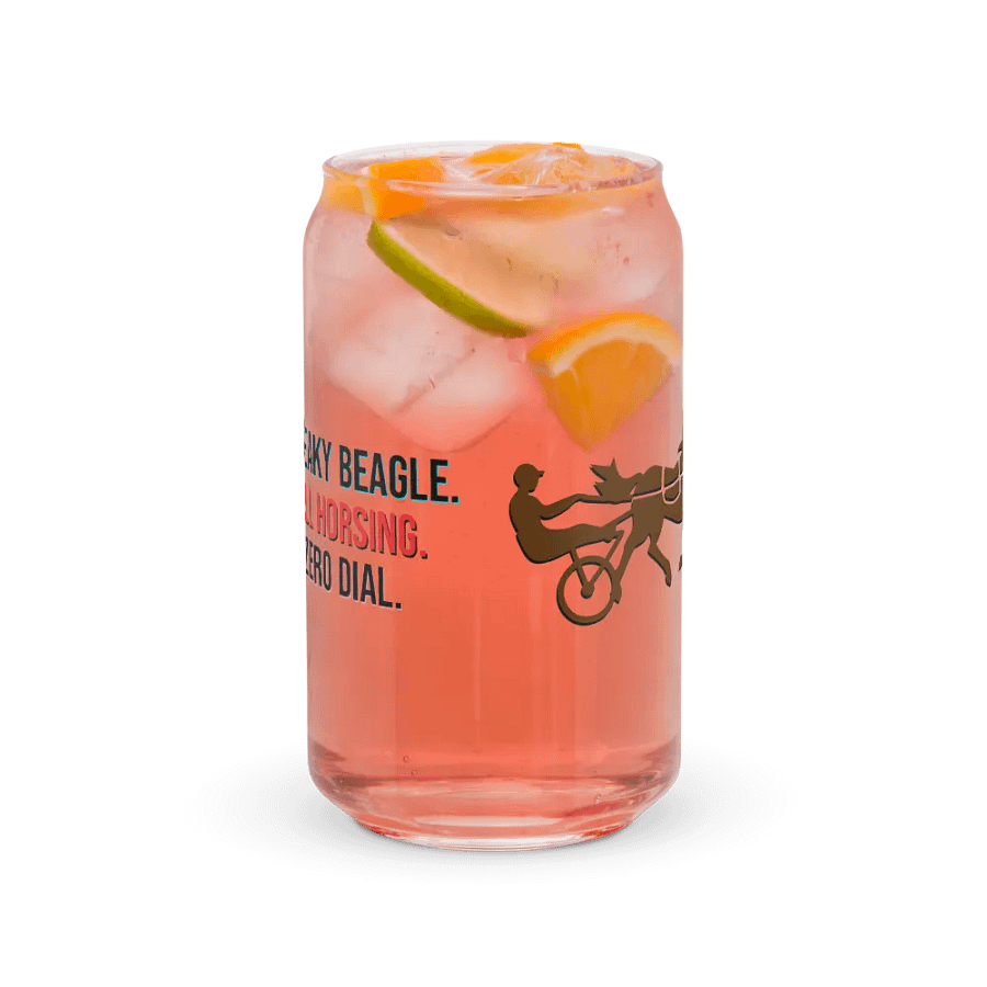 ALL HORSING | ZERO DIAL In A Can Glass product image (1)