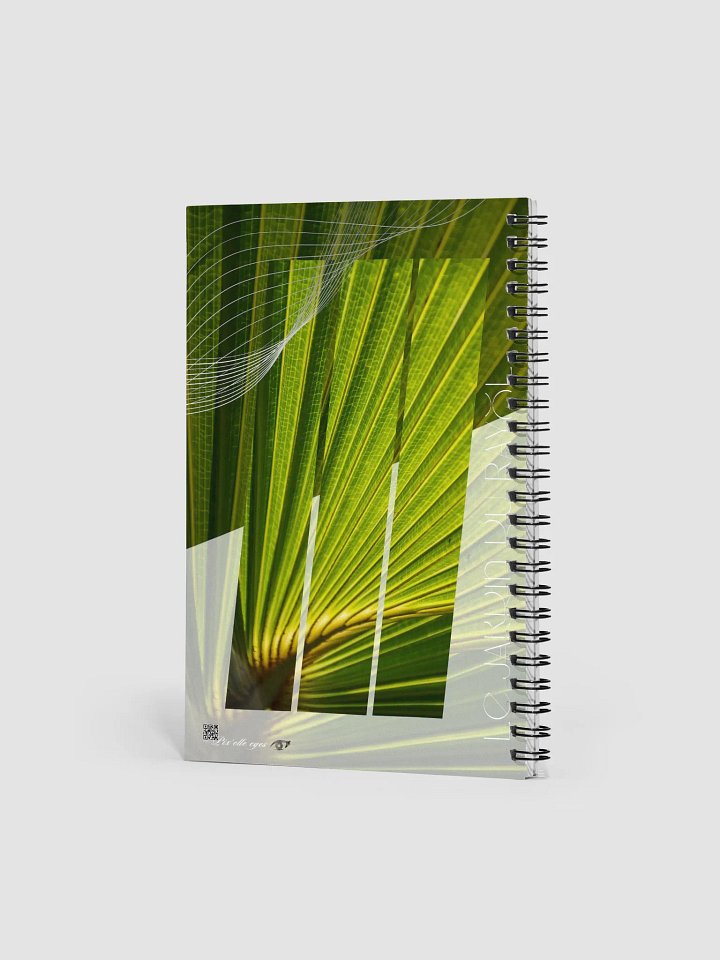GeoGraphik Notebook – Inverted Light – Jardin du Rayol – A5 Format product image (2)