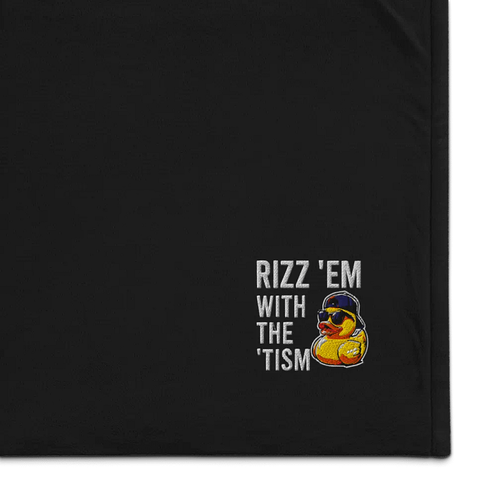 Plush Blanket - 'Tism Rizz product image (1)