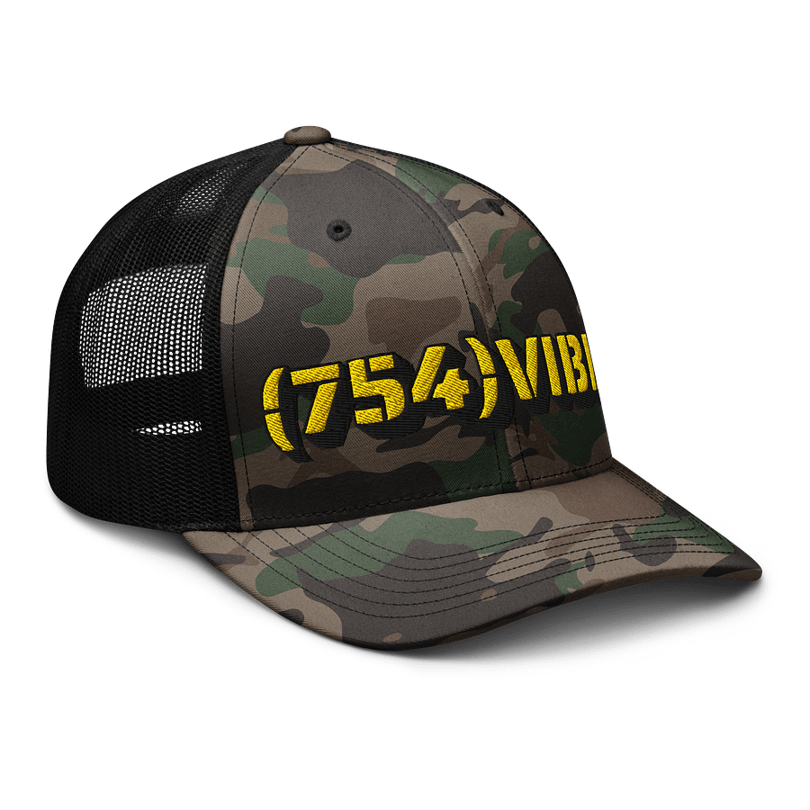 Vibrant Camo Vibe Trucker Hat product image (6)