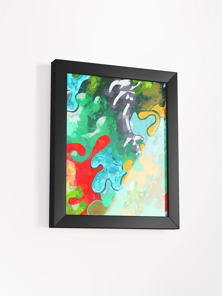 Blobs Collage Framed Poster product image (54)