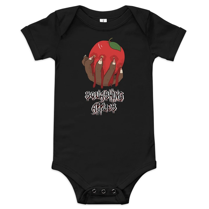Squashing Apples Baby Short Sleeve One Piece product image (1)