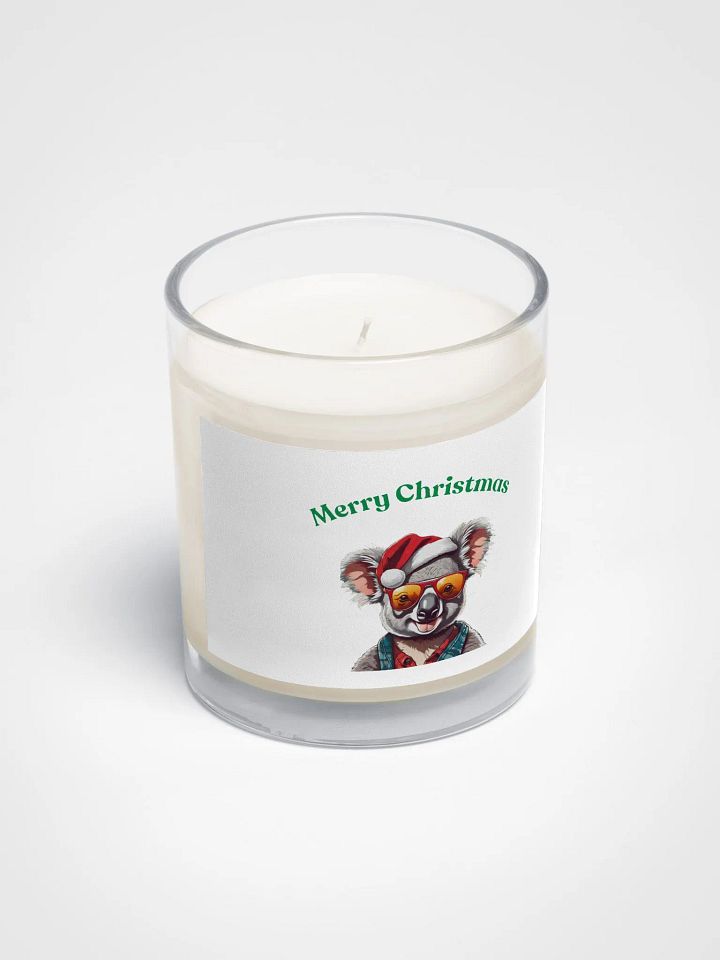 Koala Claus Soy Wax Candle - Green product image (2)