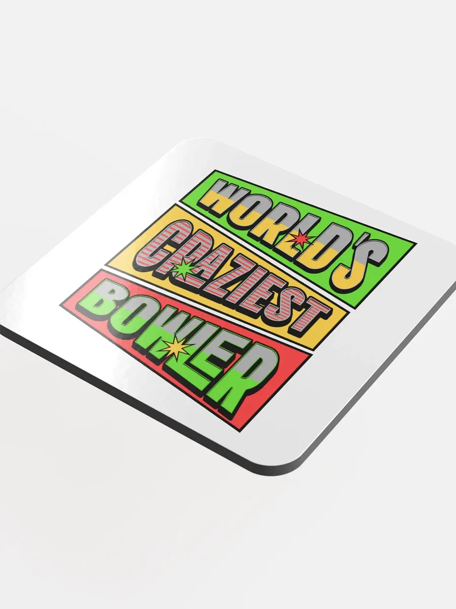 Worlds Craziest Bowler Comic Coaster product image (4)